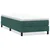 Box Spring krevet bez madraca tamnozeleni 100x210 cm samt