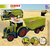 Traktor s prikolicom CLAAS KIDS AXION 870 + Cargos 750