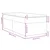 Vidaxl Box spring postelja z vzmetnico krem 90x200 cm blago