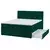 Boxspring Krevet Nikol 160/200 cm , tamnozelena