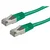 Secomp Value SFTP (PiMF) PatchCord Cat6/Cl.E, zeleni, 1.0m
