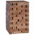 vidaXL Stolica Naravna 29 x 29 x 48 cm Trden predelan les