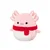 Squishmallows Rožnati aksolotl s šalom Archie, 30 cm