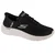 Skechers Ženske patike Slip-ins go walk flex grand entry, Crne