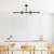 Opviq Fazli 10496 Luster, Crni