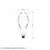LED SIJALICA ED105 E27 60W 6500K