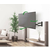 Barkan BM343XL stenski nosilec za TV, dvojna roka, do 165 cm