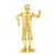 Metal Earth 3D metalna maketa - STAR WARS Robot C-3PO gold