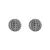 Marc Jacobs Uhani The Monogram Stud 2S4JER001J53 Srebrna