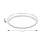 Rabalux LED Plafonjera Alenzo, 12W, DIP Switch 3000-6000K, 25.5cm, IP44, Crna