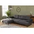 Atelier del Sofa Ugaona garnitura Antracit
