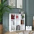 Hanah Home polica za knjige HC121, 90 cm, bela