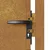 Vrtna vrata 100x75 cm Corten čelik