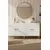 HANAH HOME Komoda Simple 150 White Gold