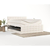 Kremno bela boxspring postelja s prostorom za shranjevanje 200x200 cm Blend – Maison de Reve