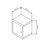 Omrežna omara 10 6U 31x28x33 Black