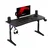 Huzaro Hero 3.6 Crni RGB Podesivi Gaming sto 140x60cm