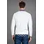 TUDORS Muški džemper Slim Fit beli