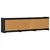 TV ormar 168 x 33 x 47 cm Crni hrast Konstruirano drvo