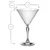 Kozarec America 20s Martini - Bormioli Rocco