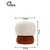 Hanah Home puf Coco, 33 cm, krem / narandžasti