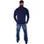 U.S. POLO ASSN. Majica  modra / temno modra