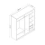 Hanah Home Ormar Kale - 7148