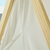 SoBuy SoBuy otroški igralni šotor s talno podlogo bele barve v skandinavskem slogu, (20815238)