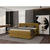Boxspring Krevet Elodie 180/200 cm , senf žuta