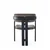 Hanah Home Trpezarijska stolica 58x76x49cm Crno-Antracit
