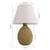 Opviq Stona lampa YL704, 24,5x18,5x38 cm, IP20, Smeđe-bela