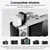 K&F CONCEPT NP-FW50 1100mAh, Type C Mount Direct Camera Battery, *2pcs