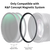 K&F 62MM Magnetic Round Mirror Series Adapter Ring
