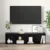 Set TV komoda Zidne 2 pcs Crni hrast 37 x 35 x 72 cm