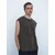 Bershka Majica  rjava / antracit / črna