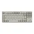 Keychron C1 Pro mehanska tipkovnica, TKL 80%, rdeča stikala, bela (C1PX-M1-UK)