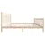 Vidaxl Posteljni okvir 180x200 cm trden les