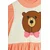 Otroška bombažna obleka Mini Rodini Bear