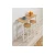 Hanah Home Barski set sto i stolice Mola Set 100, 100x90x40 cm, Bela