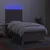 Vidaxl Box spring postelja z vzmetnico LED taupe 80x200 cm blago