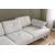 Atelier del Sofa Mustang Large Left Ugaona garnitura, Krem