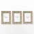 Lessentiel Maison Set ramova za slike 3BAFC1032_1015, 10x15cm, 3 komada, Smeđi