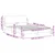 Okvir za krevet Dover crni 140 x 190 cm od tkanine
