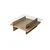 Hanah Home Klub sto Saga Square, 90x35x90 cm, Krem