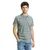 TOM TAILOR Majica temno modra/smaragd/meta/bela