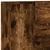 vidaXL Vzglavje Dimljeni oreh 100 x 16,5 x 103,5 cm Konstruiran les
