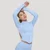 GymBeam Women‘s Luma Sports Top Baby Blue