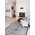 Decormat PVC preproga Sivi diamanti 140x210 cm