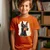 Camiseta Majica sa štampanim printom Cam 574, Dečija, Narandžasta