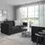 VIMLE Sofa dvosed, Saxemara crno-plava
